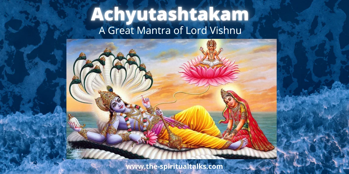 Achyutashtakam