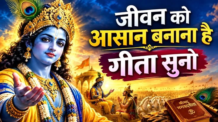 जीवन को आसान बनाना है ? गीता सुनो