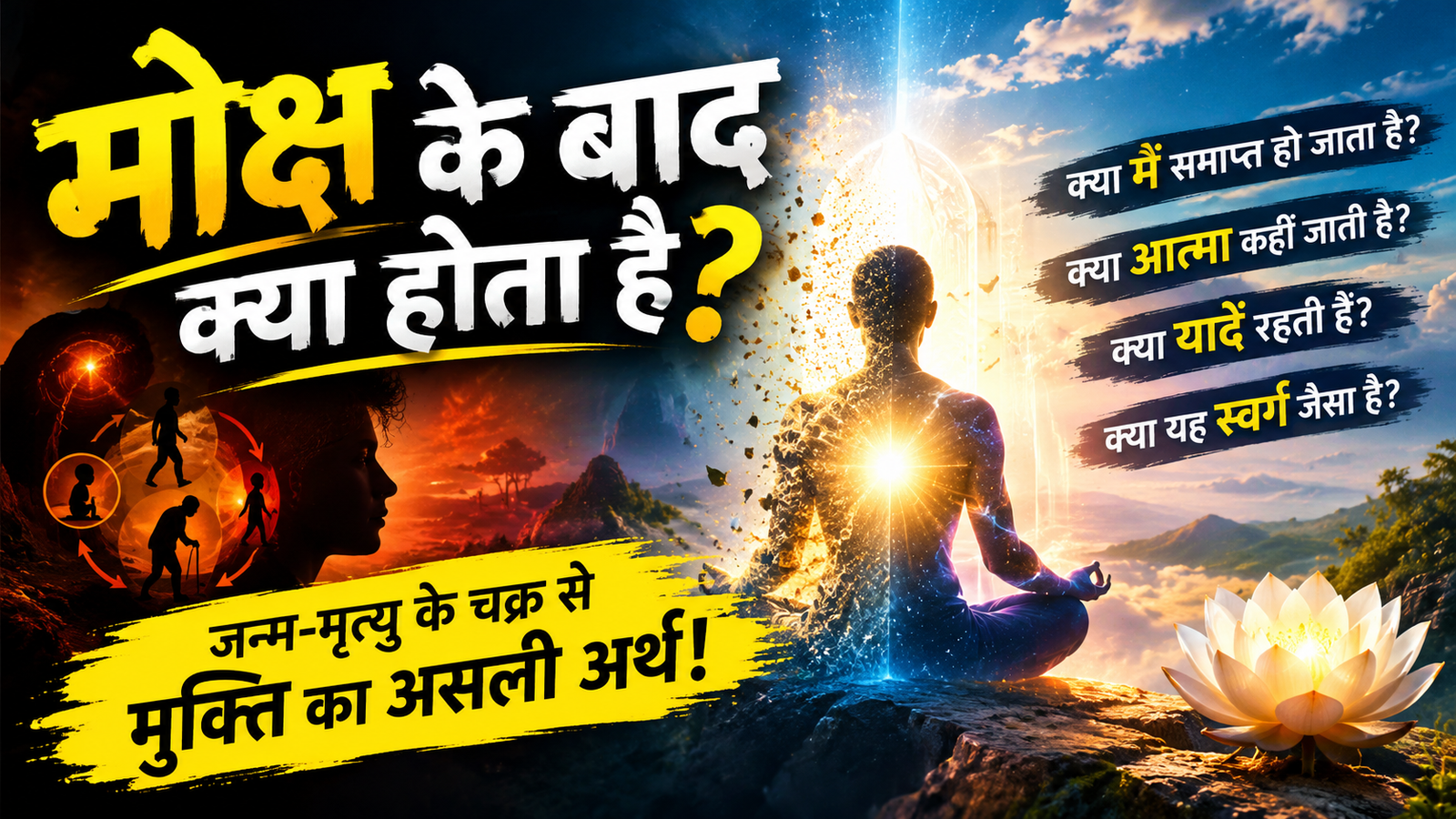 क्या आत्मा किसी दूसरी दुनिया में चली जाती है? क्या वहां उसका अपना अलग अस्तित्व बना रहता है?
